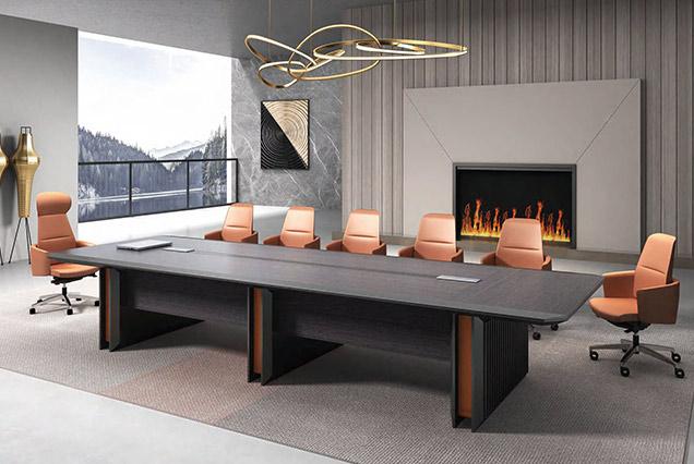 簡約現(xiàn)代會議桌-2
