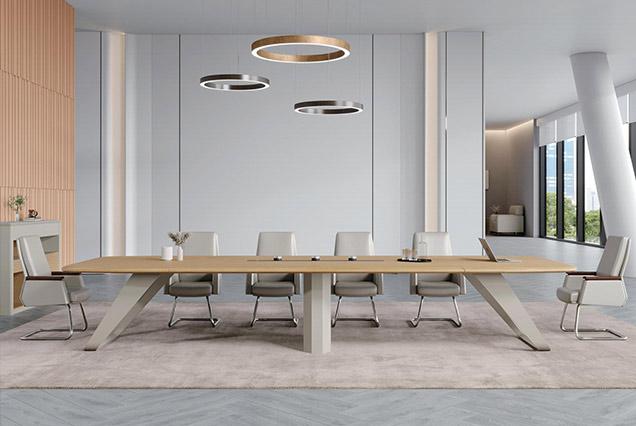 簡約現代會議桌-22