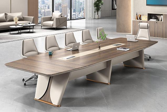 簡約現(xiàn)代會議桌-8