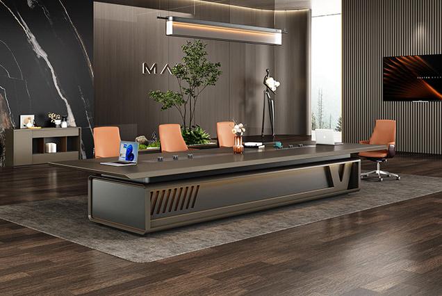 簡約現(xiàn)代會議桌-3