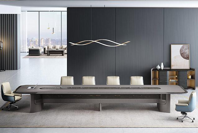 簡約現(xiàn)代會議桌-10