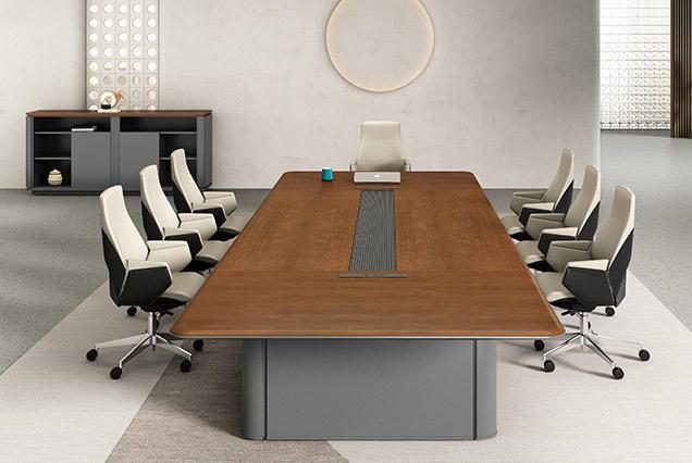 簡約現(xiàn)代會議桌-7