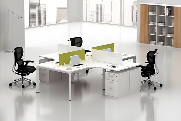 簡(jiǎn)約現(xiàn)代職員桌-19