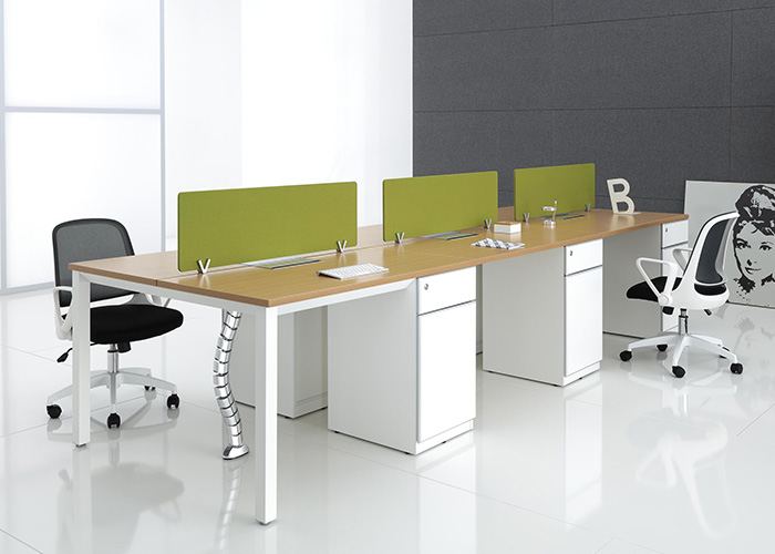 簡(jiǎn)約現(xiàn)代職員桌-17